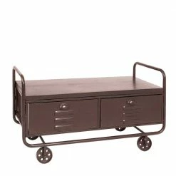 Rollen Couchtisch Castelan In Braun