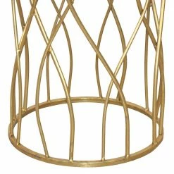 Runder Beistelltisch Aus Spiegelglas & Metall - Nycholo 10 Runder Beistelltisch Aus Spiegelglas & Metall - Nycholo -Raik Shop runder beistelltisch aus spiegelglas metall in goldfarben nycholo 02