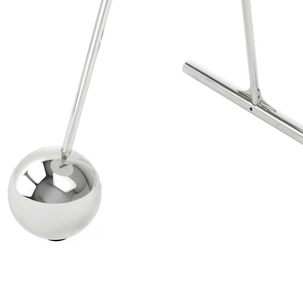 Runder Beistelltisch In Schwarz & Silber - Chaylin 7 Runder Beistelltisch In Schwarz & Silber - Chaylin – Bild 5