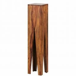 Rustikale Holz Blumensäule Set Pisinon Aus Sheesham (dreiteilig) -Raik Shop rustikale holz blumensaeule set sheesham landhausstil pisinon 05