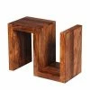 S-Form Design Tischchen Hoslo Aus Holz Massiv -Raik Shop s form design tischchen holz massiv auch als regal nutzbar hoslo f