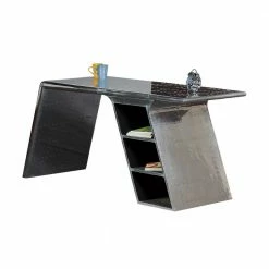 Schreibtisch Pilot In Alufarben