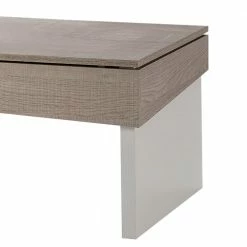 Sofatisch Nuento Mit Zwei Schubladen -Raik Shop sofatisch zwei schubladen mit hoehenverstellbarer tischplatte nuento 02