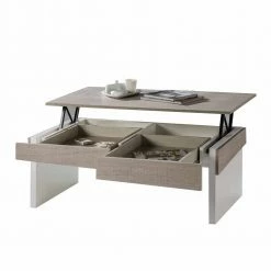 Sofatisch Nuento Mit Zwei Schubladen