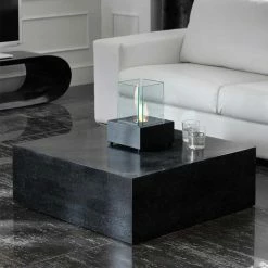 Stein Couchtisch Luvega In Schwarz