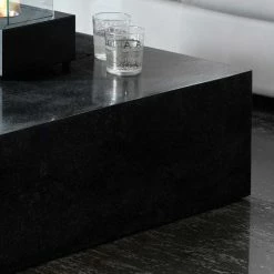 Raik Shop -Raik Shop stein couchtisch schwarz block luvega 02