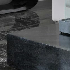 Stein Couchtisch Luvega In Schwarz -Raik Shop stein couchtisch schwarz block luvega 04