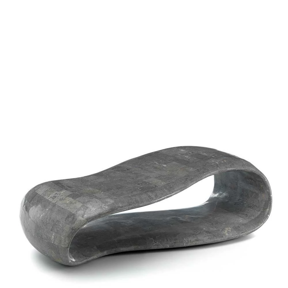 Stein Wohnzimmertisch Sunderland In Grau 4 Stein Wohnzimmertisch Sunderland In Grau – Bild 2