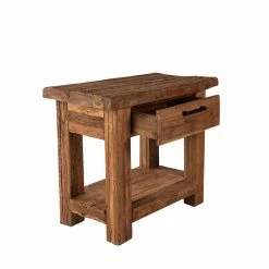 Teak Telefontisch Ragista Aus Recyclingholz Massiv -Raik Shop teak telefontisch recyclingholz massiv 90 cm breit ragista 02