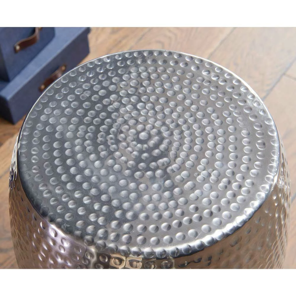 Tonnen Design Beistelltisch Aus Aluminium - Bahare 5 Tonnen Design Beistelltisch Aus Aluminium - Bahare – Bild 3