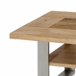 Vollholztisch Mit Bügel-Fuß - Mattia 8 Vollholztisch Mit Bügel-Fuß - Mattia -Raik Shop vollholztisch mit buegel fuss aus eiche altholz mattia 02