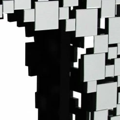 Wohnzimmer Konsolentisch Aus Spiegelglas - Surius -Raik Shop wohnzimmer konsolentisch aus spiegelglas mit wangen gestell surius 03