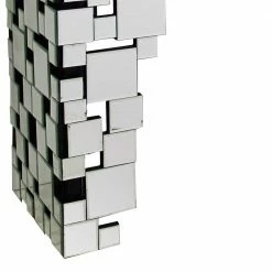 Wohnzimmer Konsolentisch Aus Spiegelglas - Surius -Raik Shop wohnzimmer konsolentisch aus spiegelglas mit wangen gestell surius 04