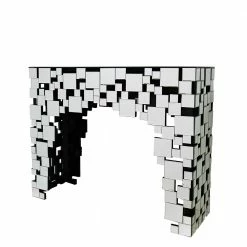 Wohnzimmer Konsolentisch Aus Spiegelglas - Surius